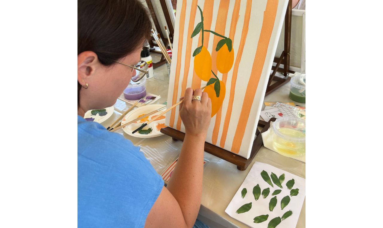 Paint & Sip - schilderen voor groepen - Foto