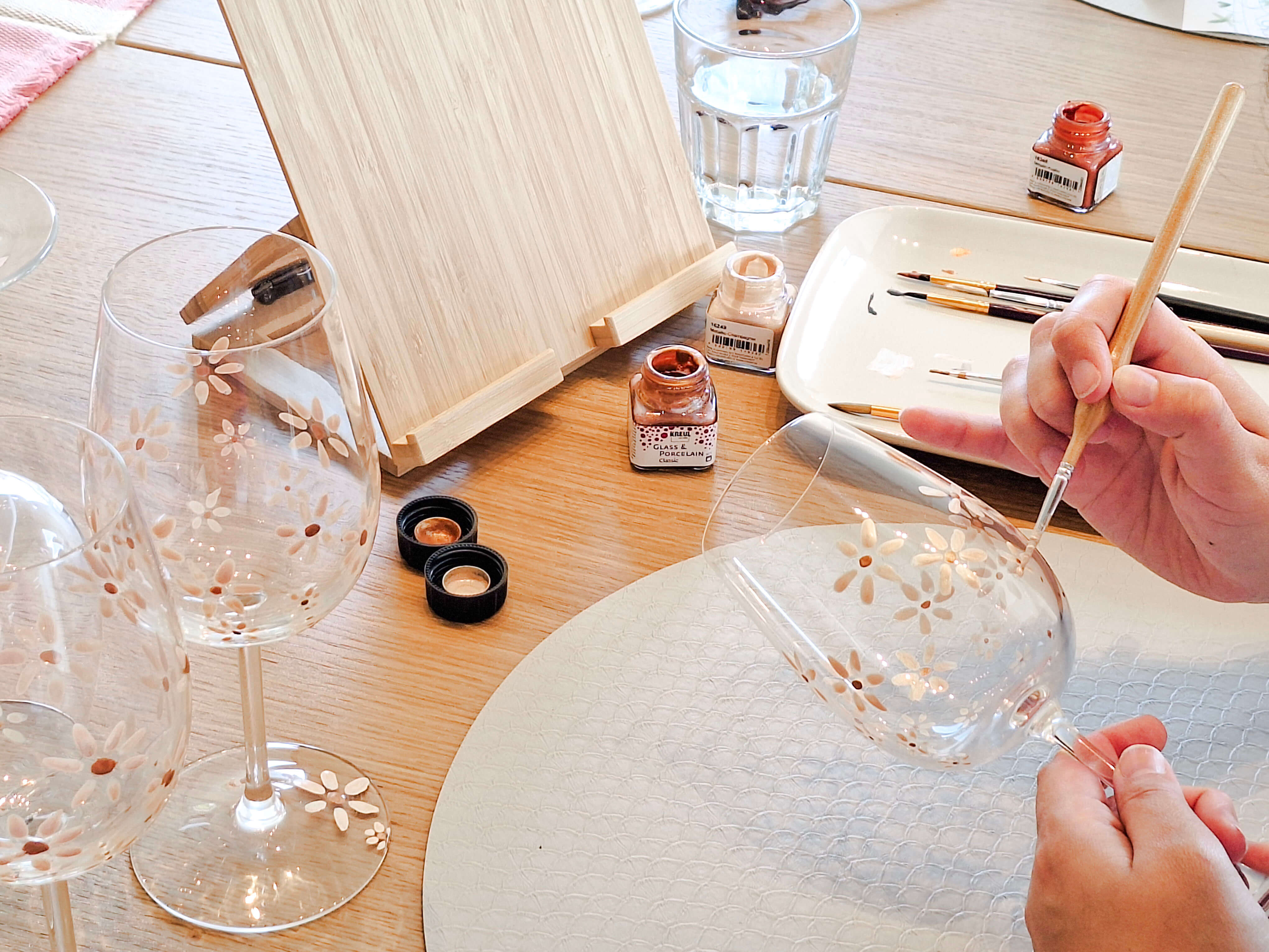 Glass Paint & Sip @ De Vleeshalle - Foto