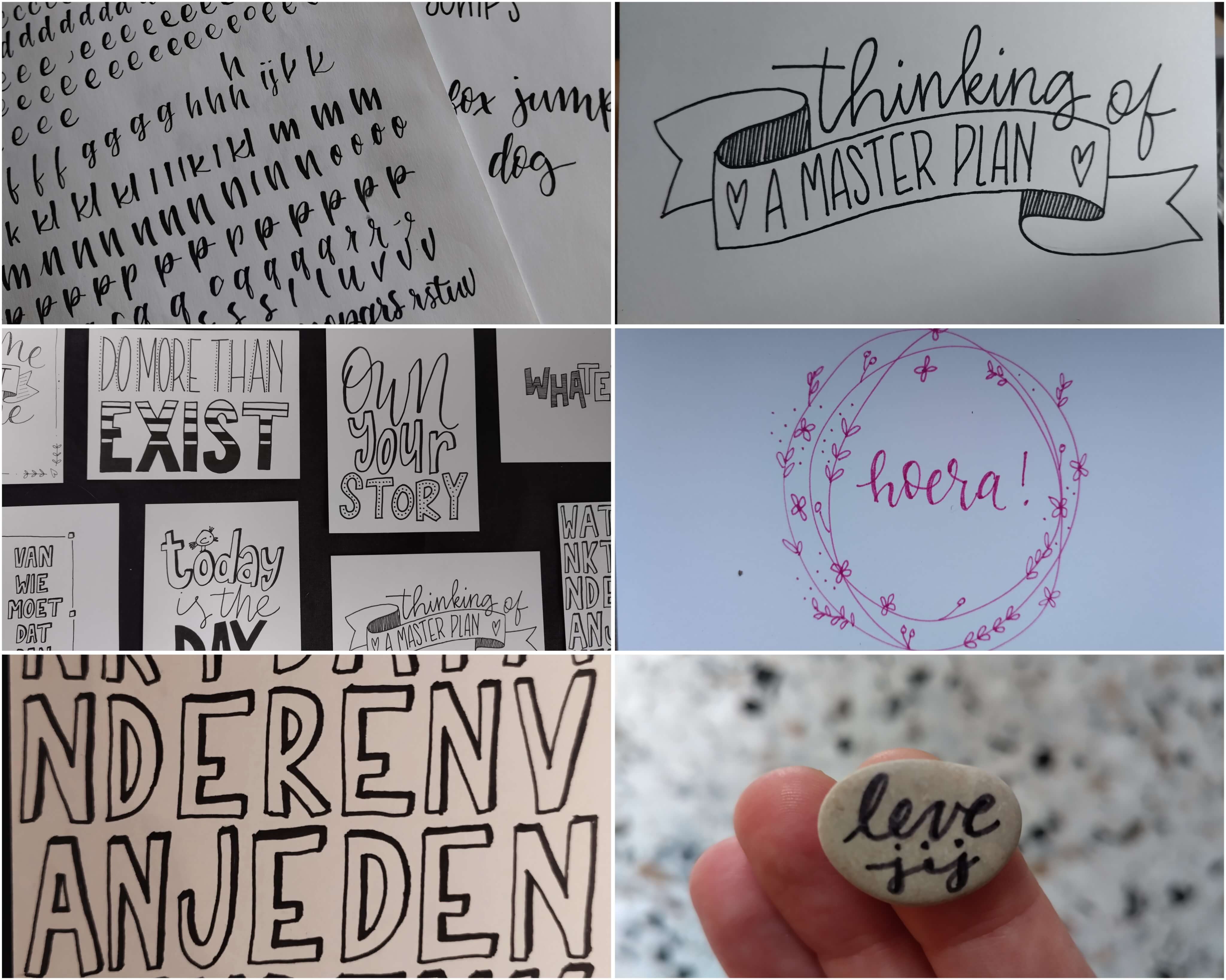 handletteren - Foto