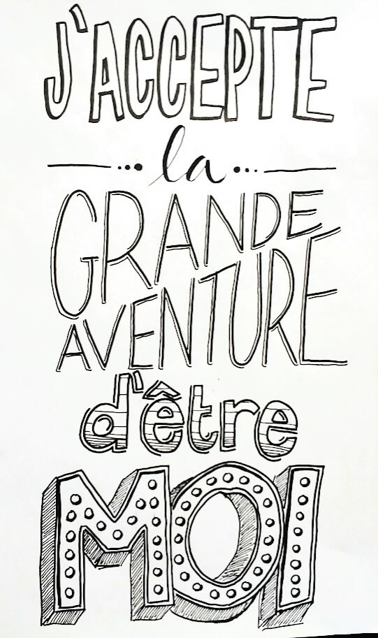 handletteren - Foto
