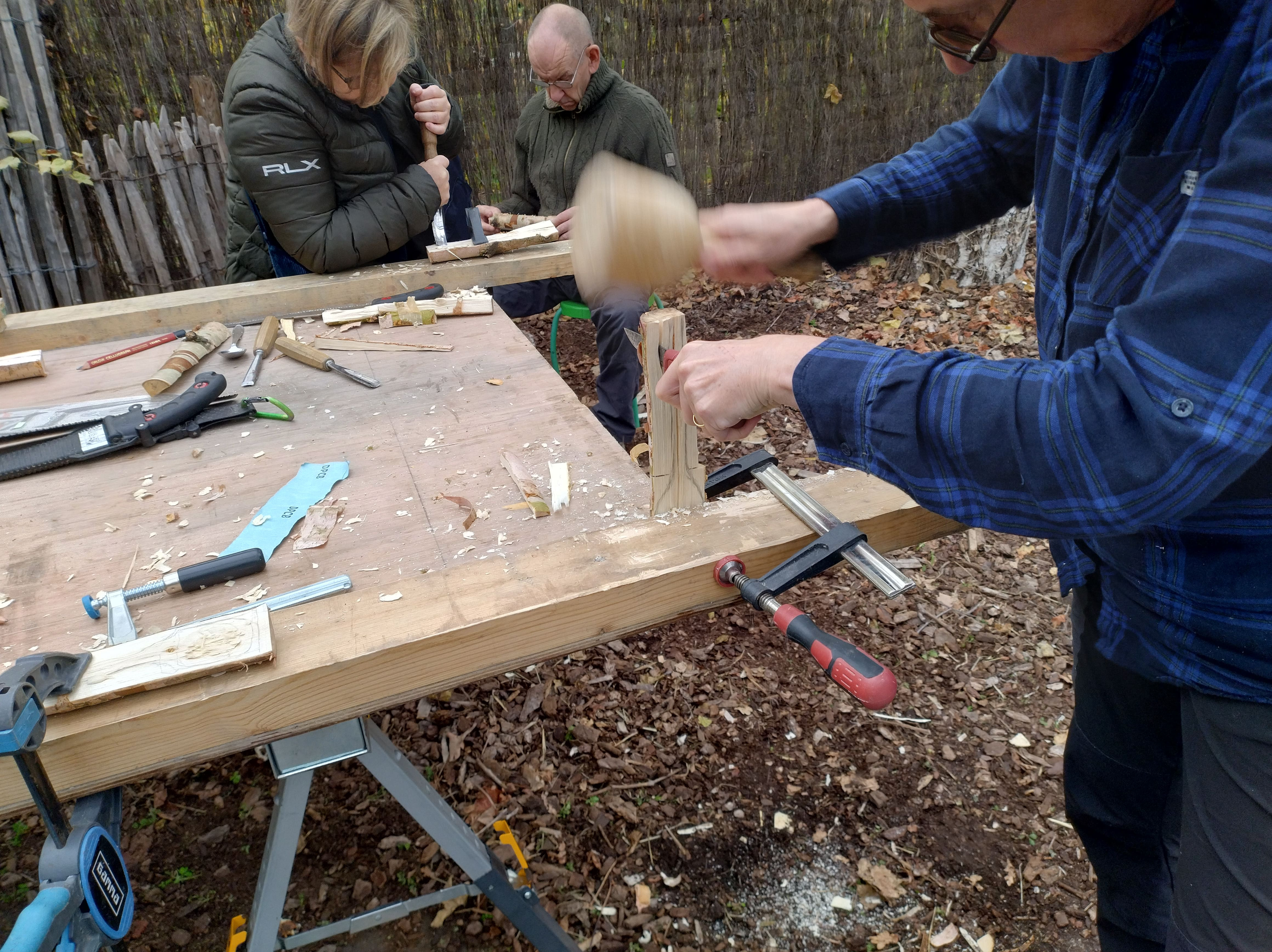 workshop lepel snijden, Beginner - Foto