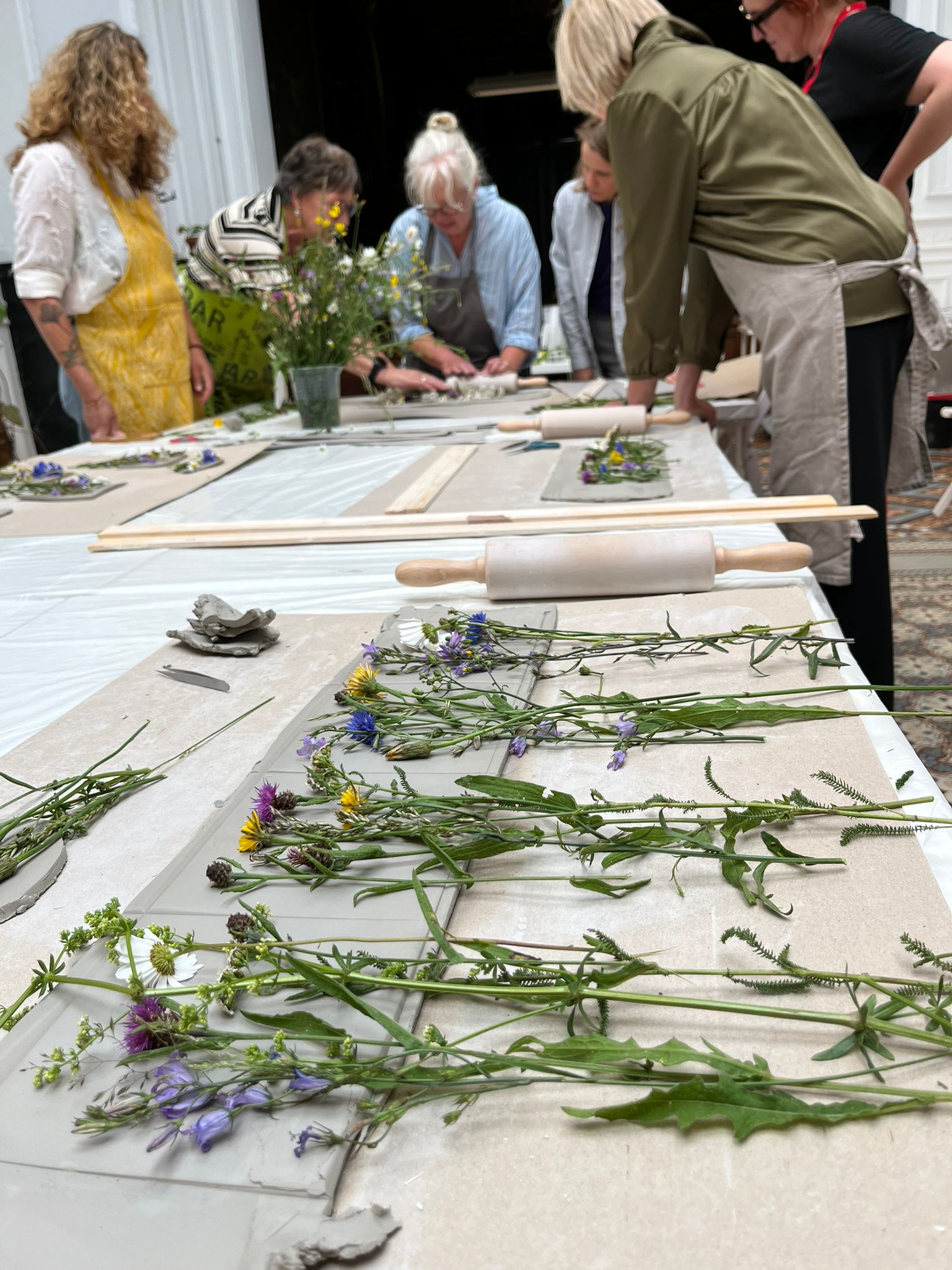 Workshop botanische tegel