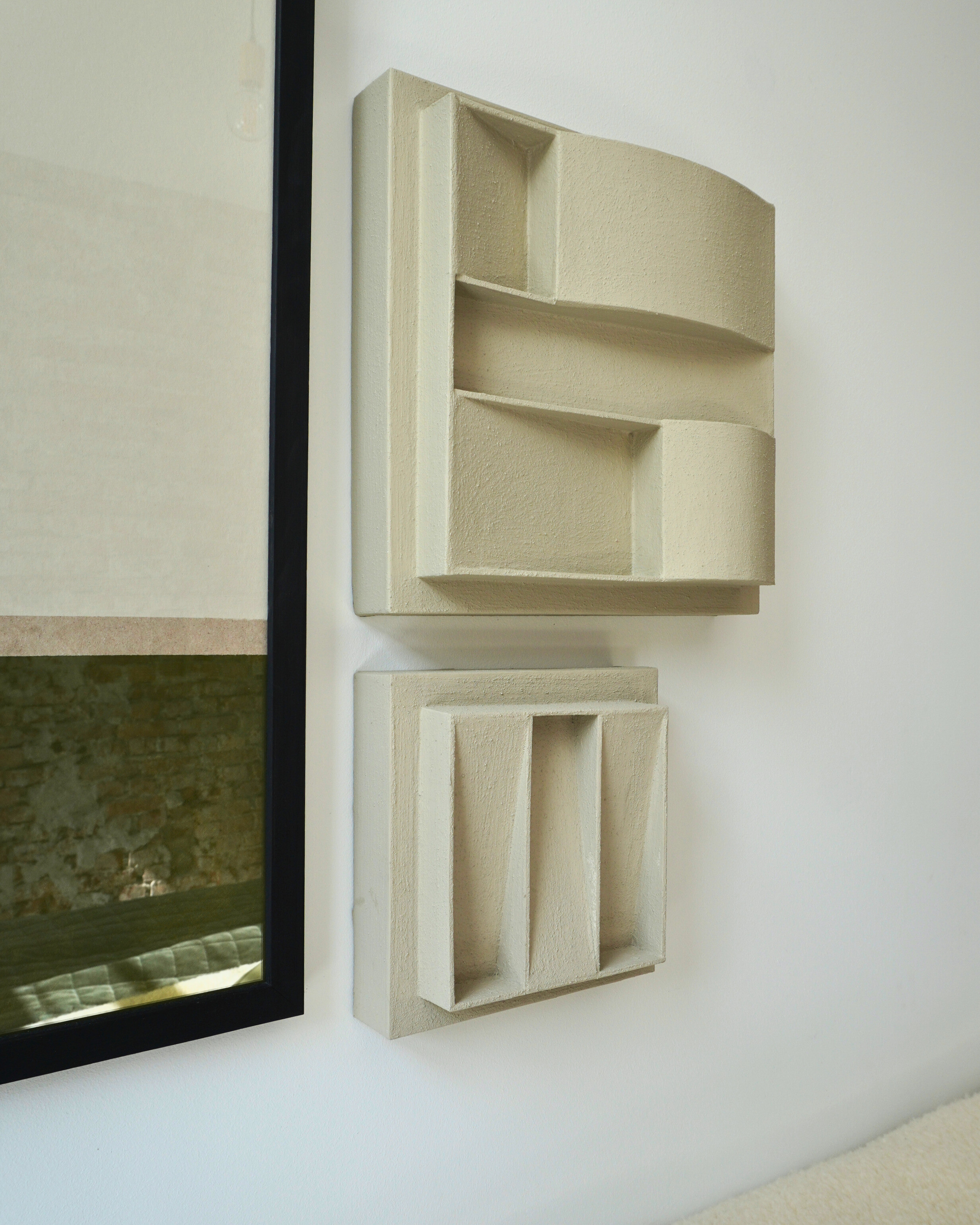 Online cursus wandsculptuur maken, basis compositie 3. - Foto