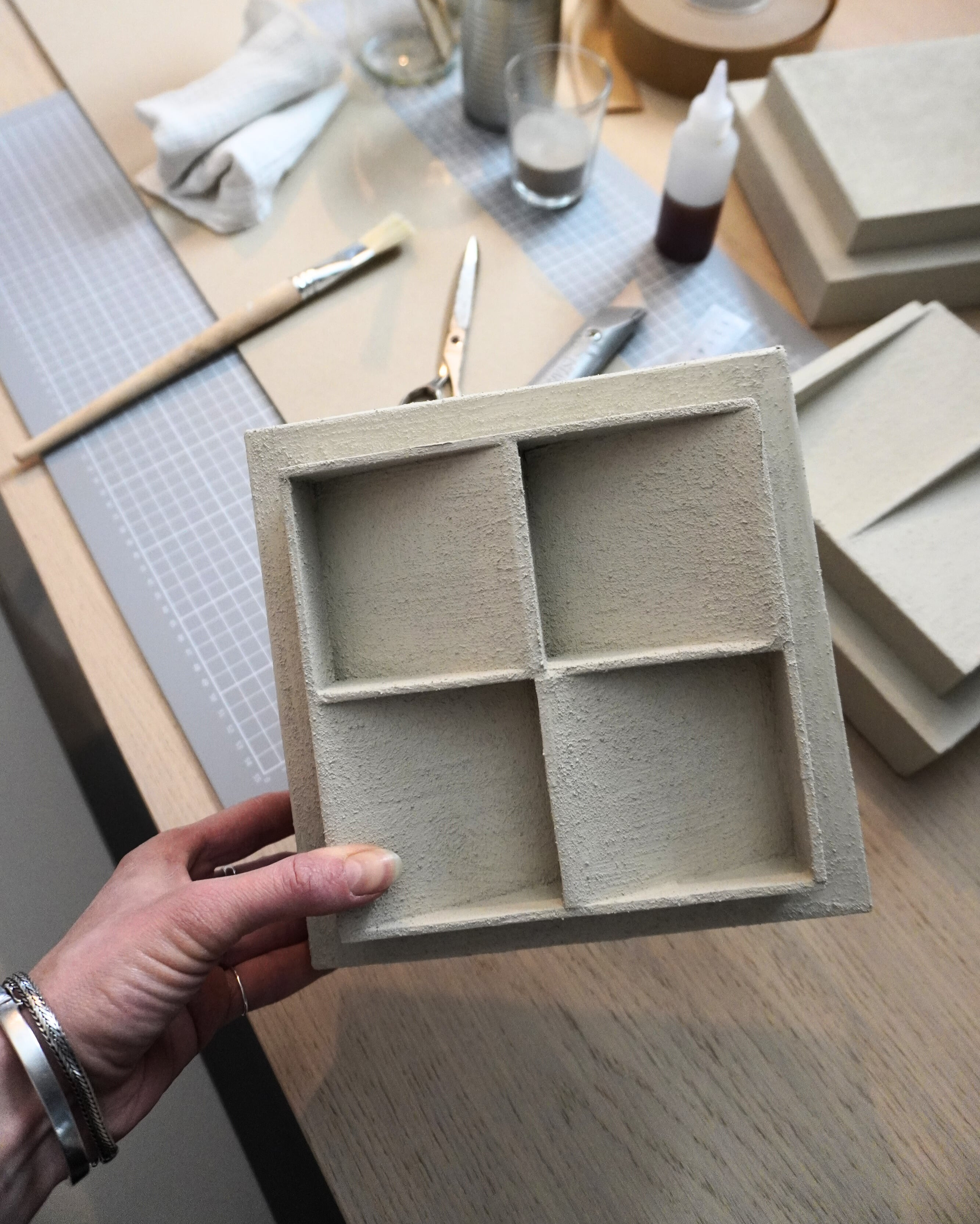 Online cursus wandsculptuur maken, basis compositie 4. - Foto
