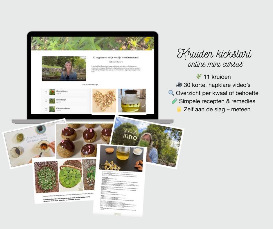 Kruiden Kickstart: Online Selfcare cursus