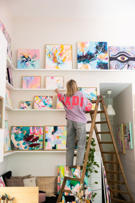 'Painting for Joy' op aanvraag @Julie's Studio
