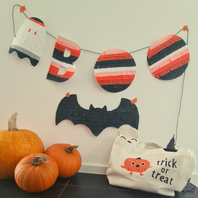 DIY pakket: Halloween Slinger BOO