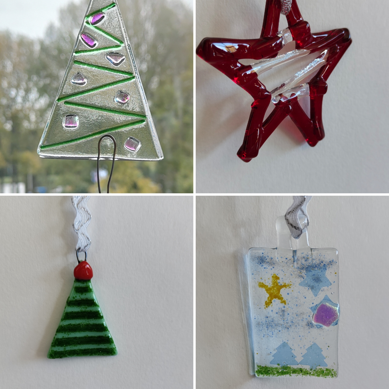 Workshop kerst ornamenten maken van glas - Foto