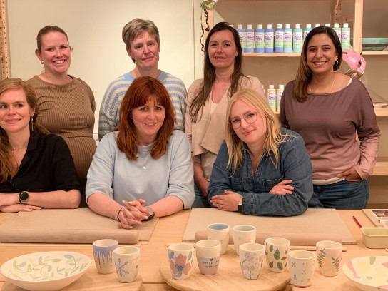 Pottery Painting - Workshop @Pepa Ceramics