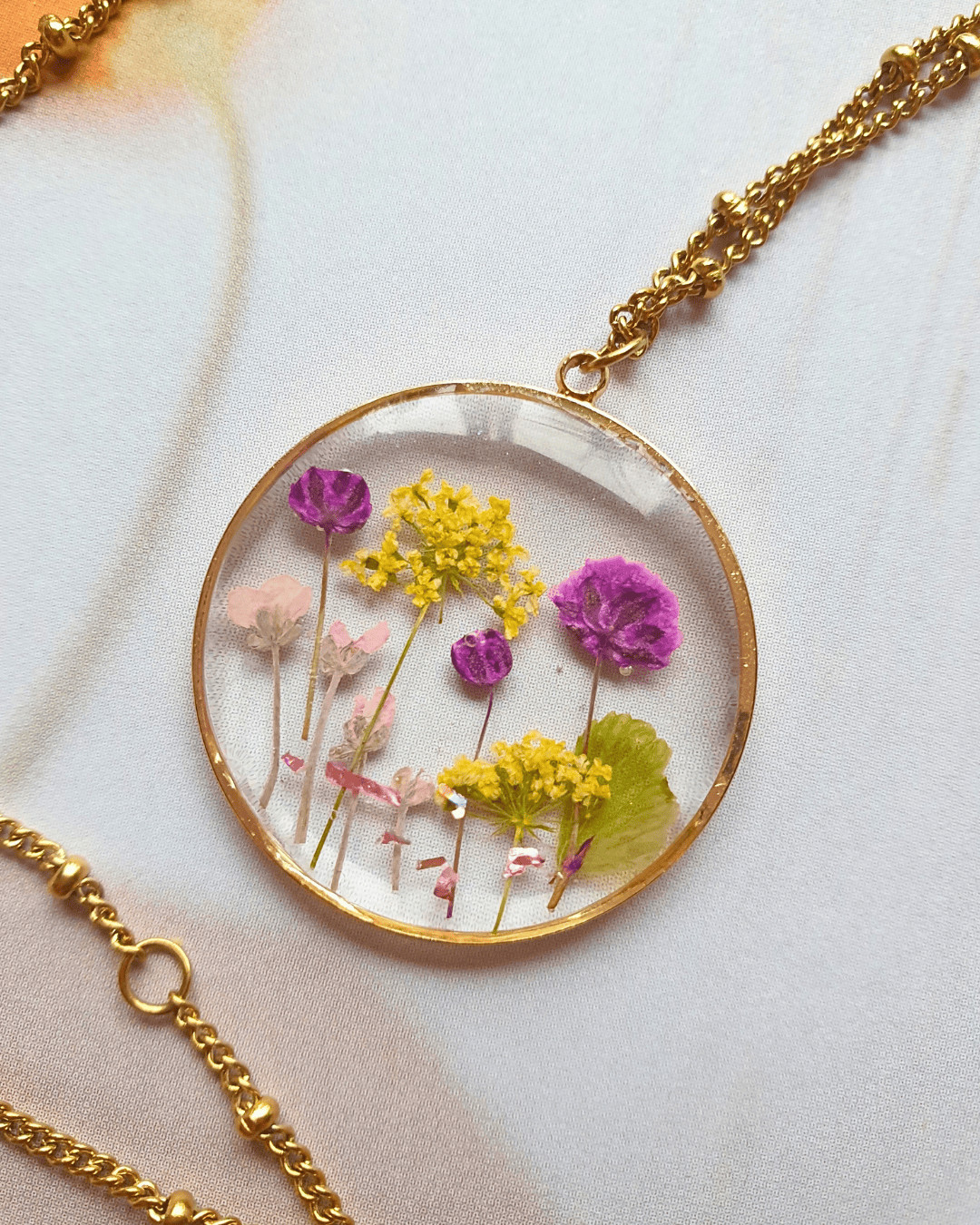 Botanische sieraden UV Resin - Foto