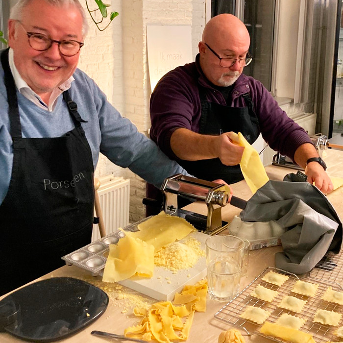 Workshop ravioli in Gent - Foto