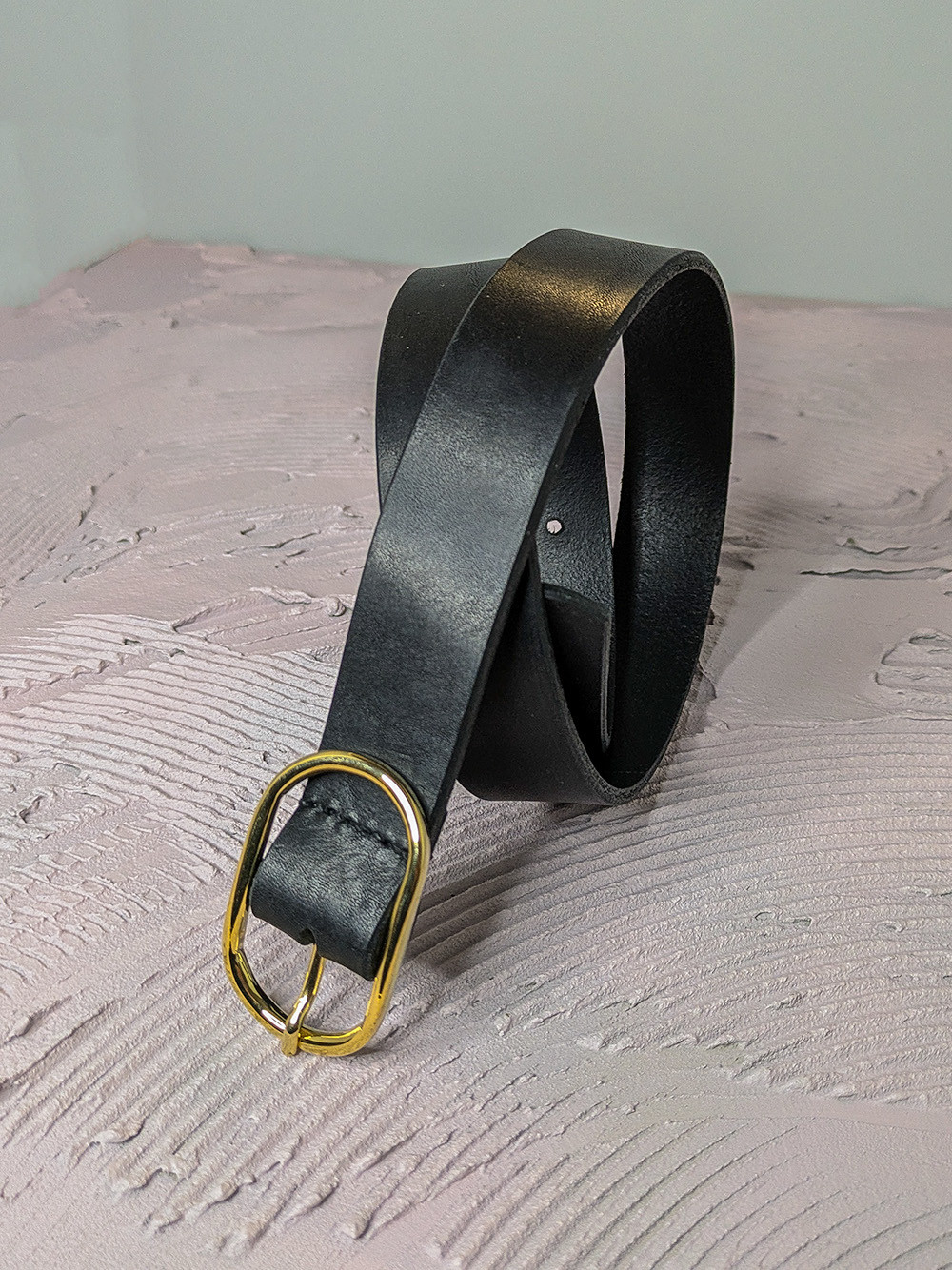 Lederen riem workshop - Foto
