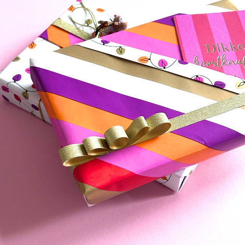 Feestmaanden Inpakworkshop — maak van elk cadeau een feestje - Foto