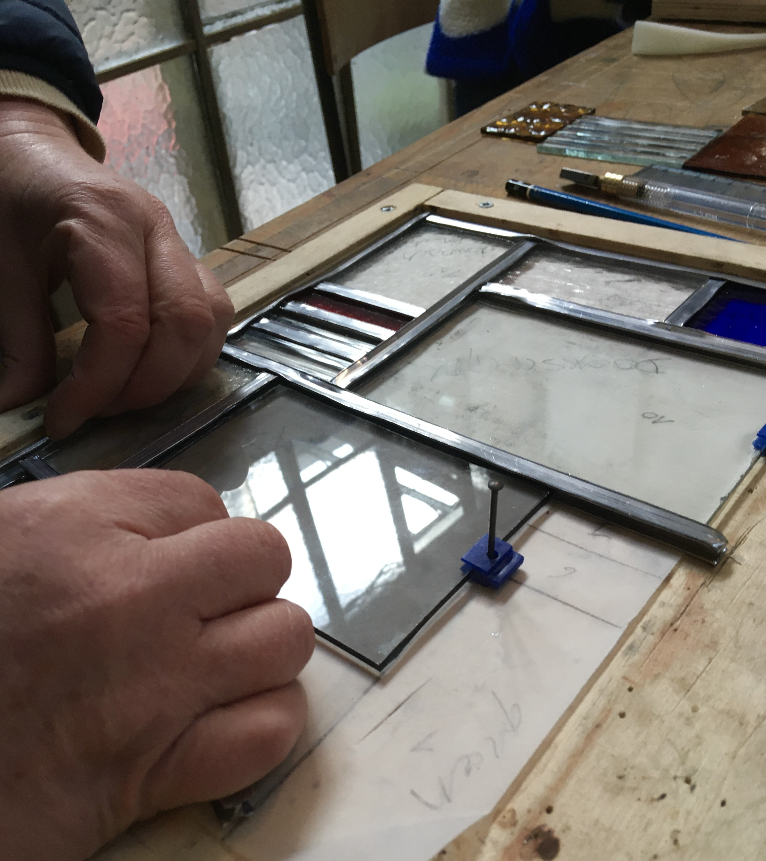 Traditioneel Glas-in-lood - Foto