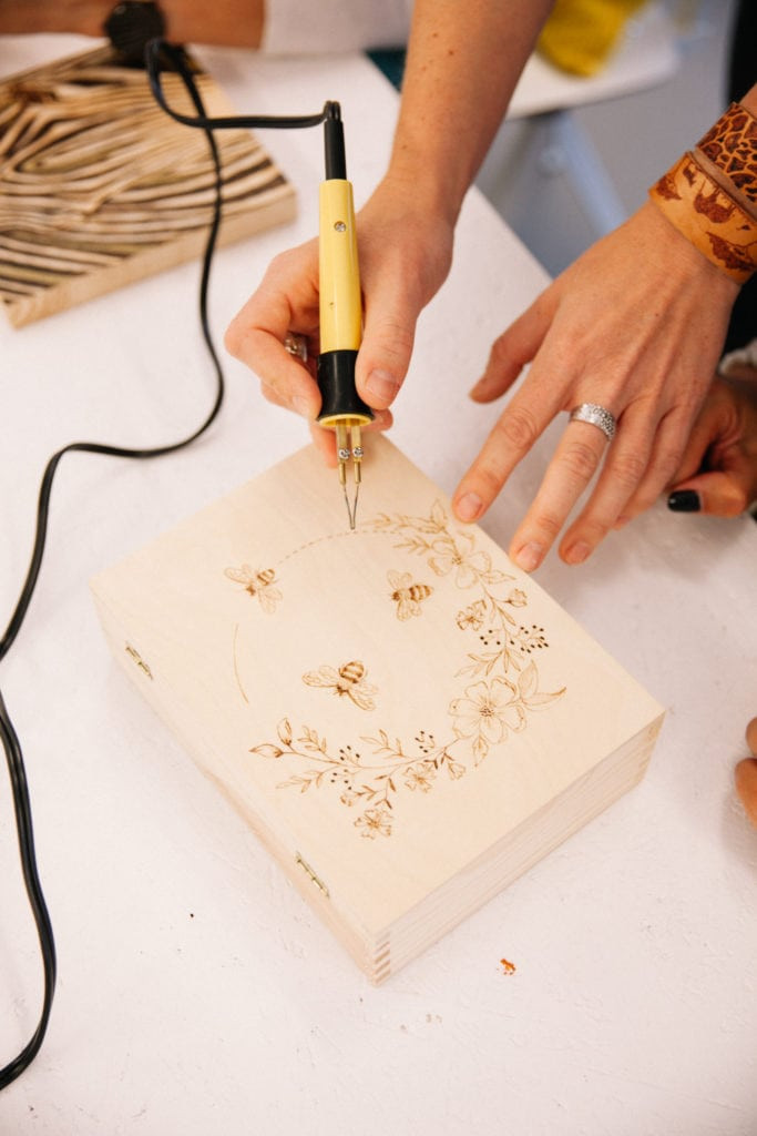 Workshop Houtbranden op maat - Foto