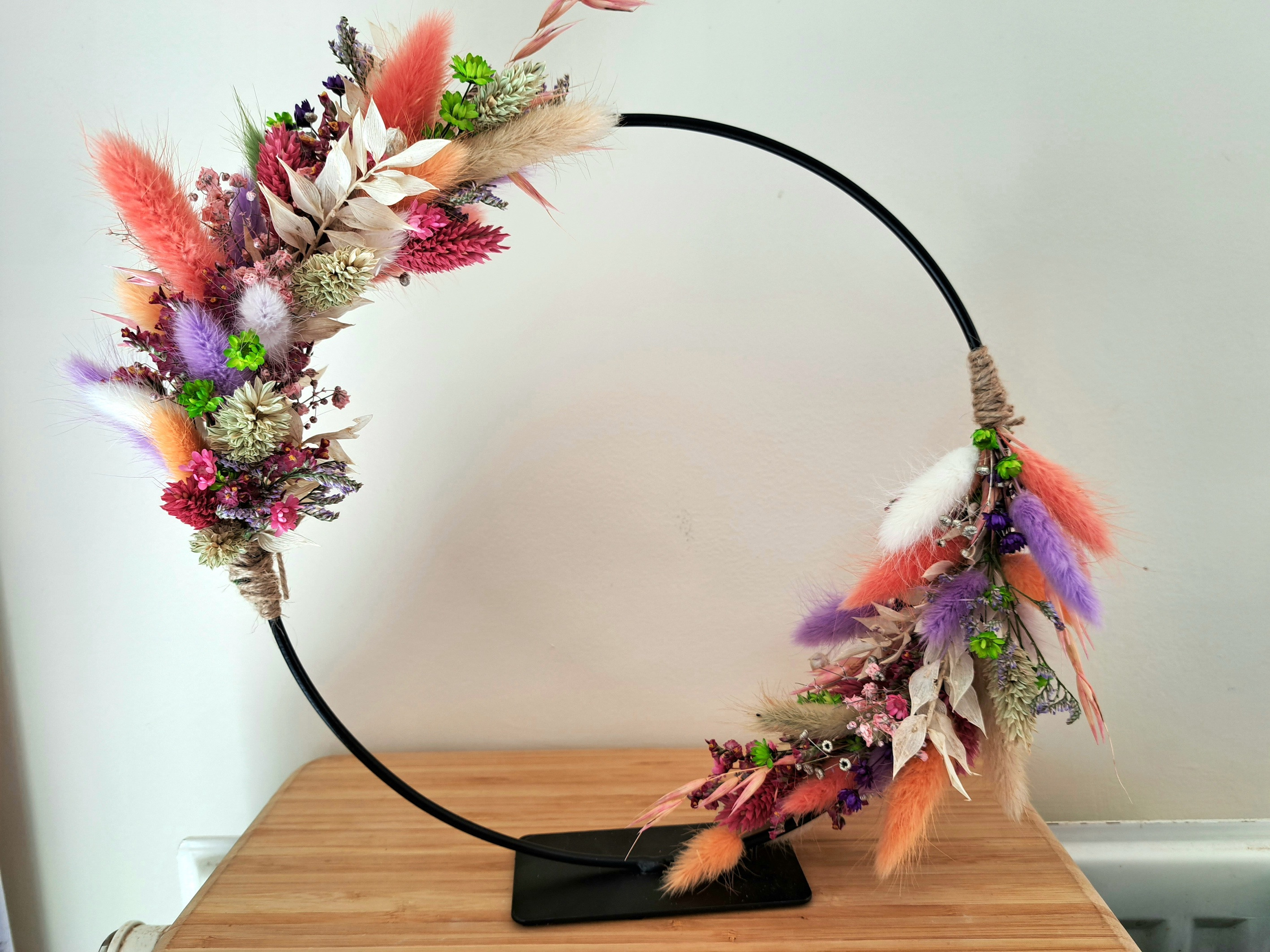 Flowerhoop op voet - Foto