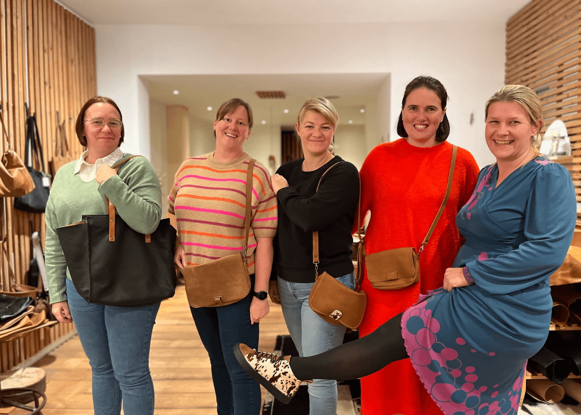 Workshop lederen handtas maken