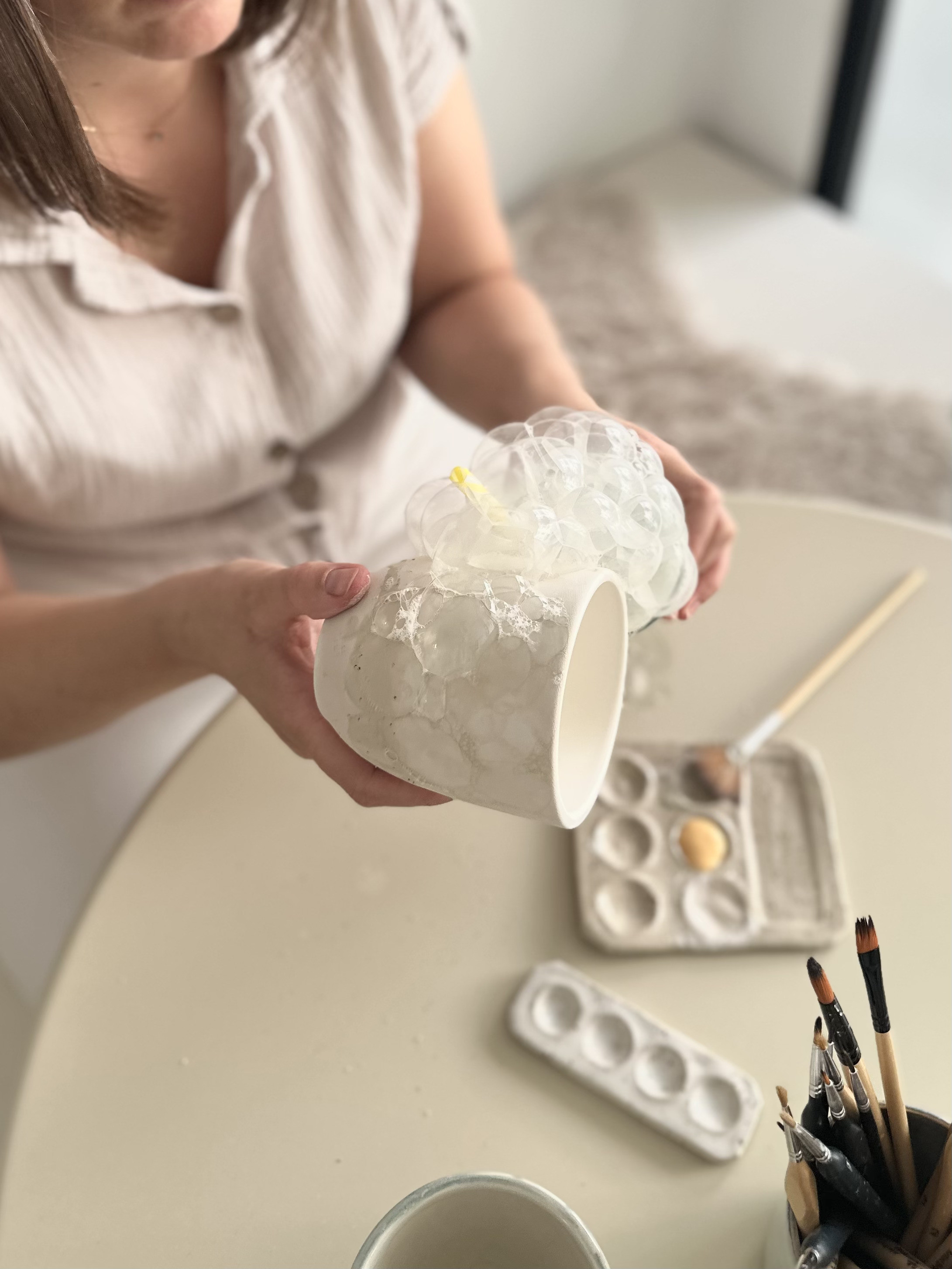 Pottery Painting Team - Mechelen - Foto