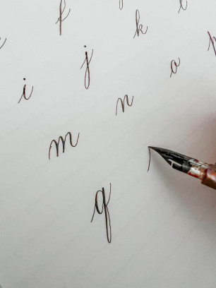 Mini-workshop Copperplate Kalligrafie Basis