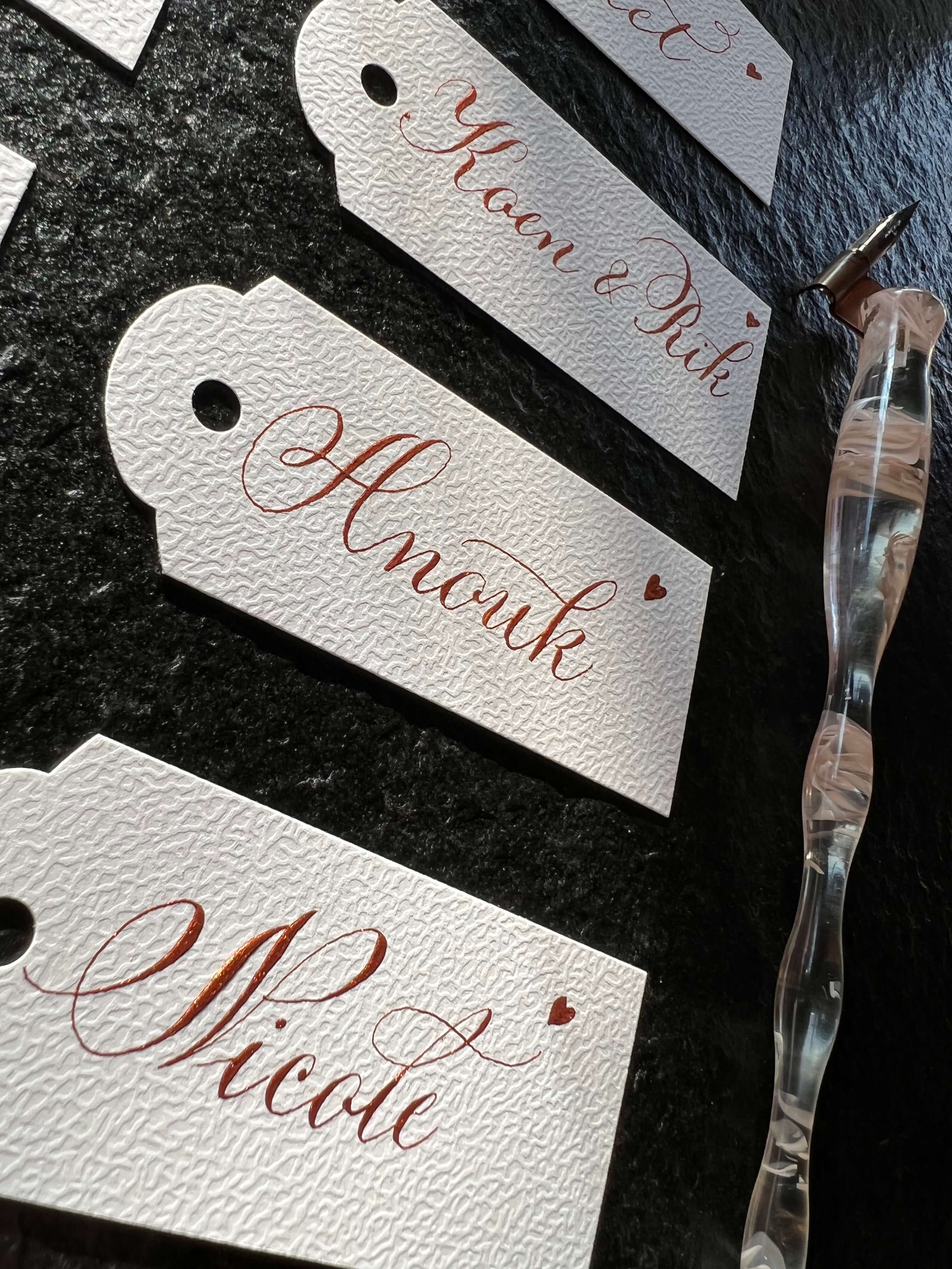 Copperplate Kalligrafie - Vervolg - Foto