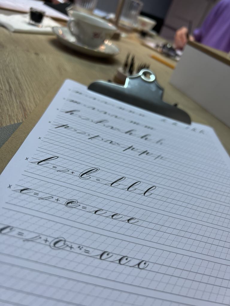 Copperplate Kalligrafie - Beginner - Foto