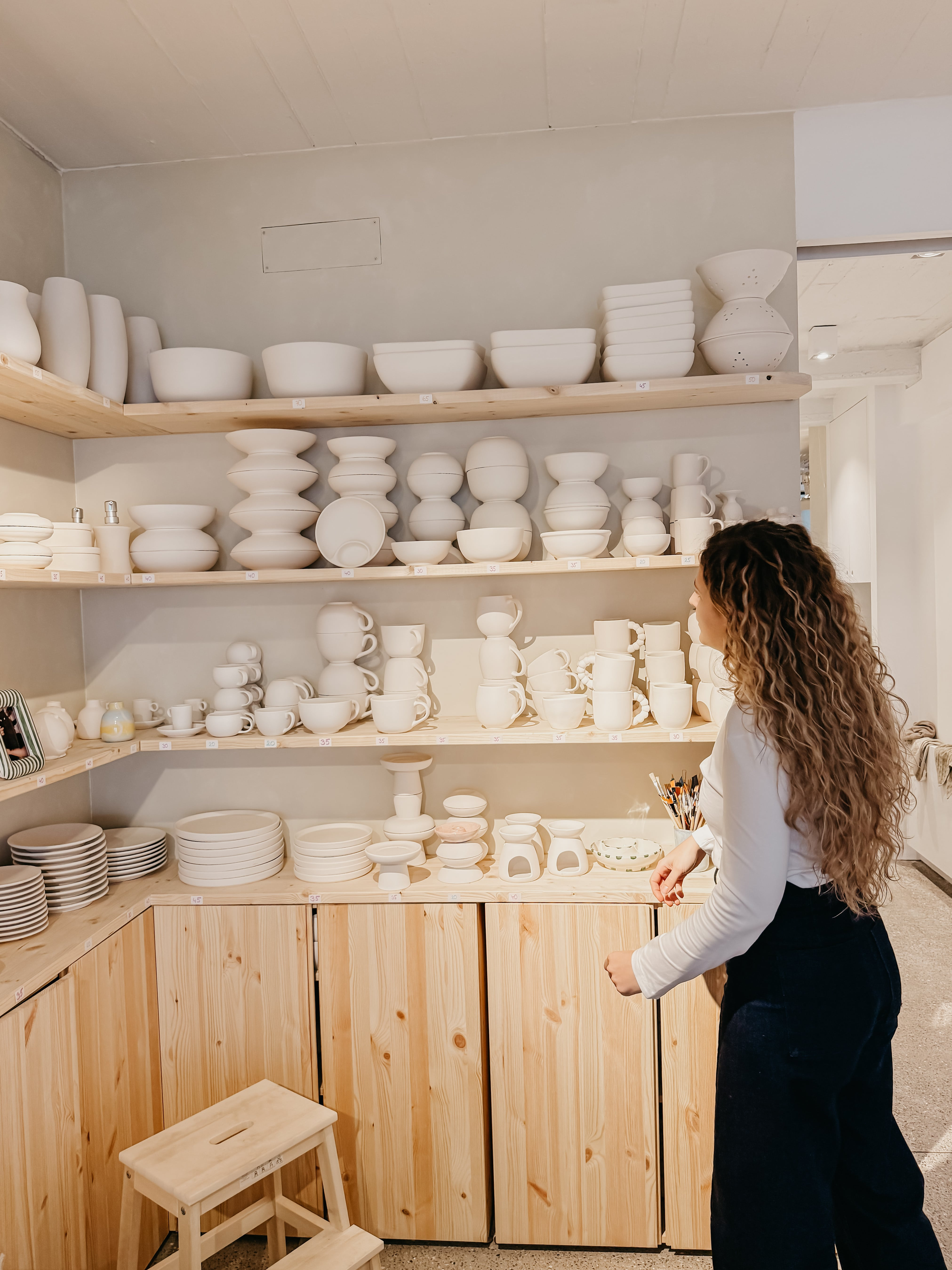 Keramiek schilderen - PYOP (paint your own pottery) - Foto