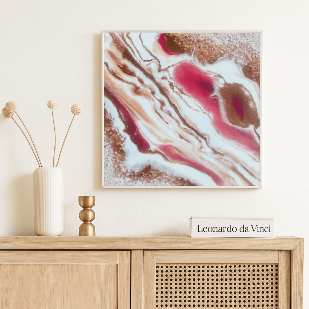 Epoxy: geode en/of marmer (Juni) - Foto