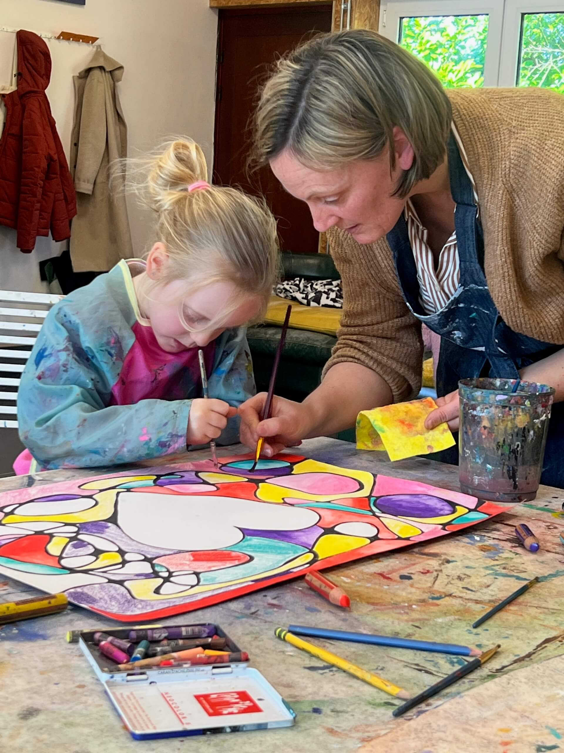 Ouder-kind Studio: samen verbindend creëren (Juni/woensdag) - Foto