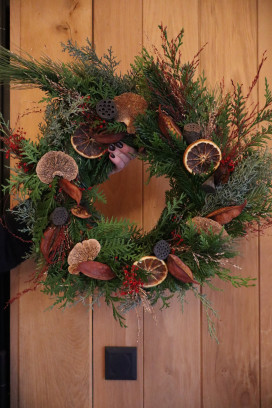 Kerstkrans & sip workshop 🌲🍹