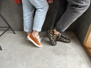 Lederen sneakers maken workshop - Foto