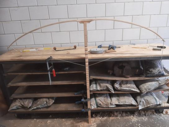 workshop houten boog maken