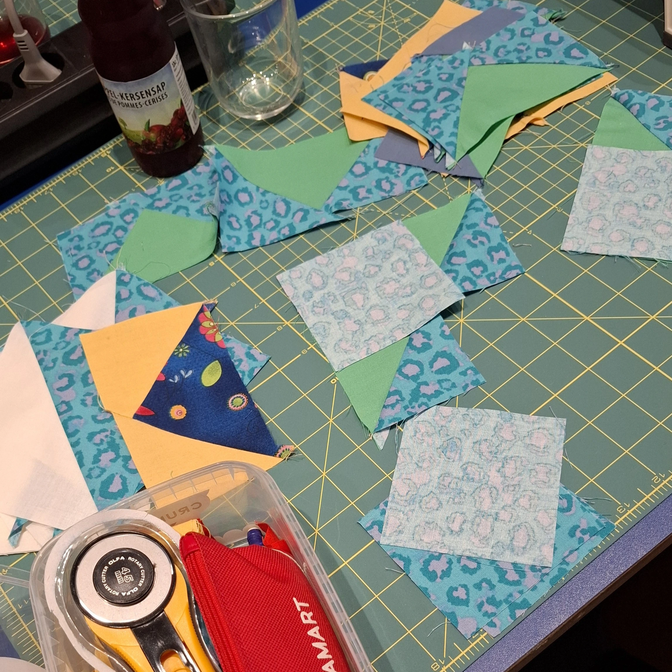 Lessenreeks start to patchwork bij REST - Foto