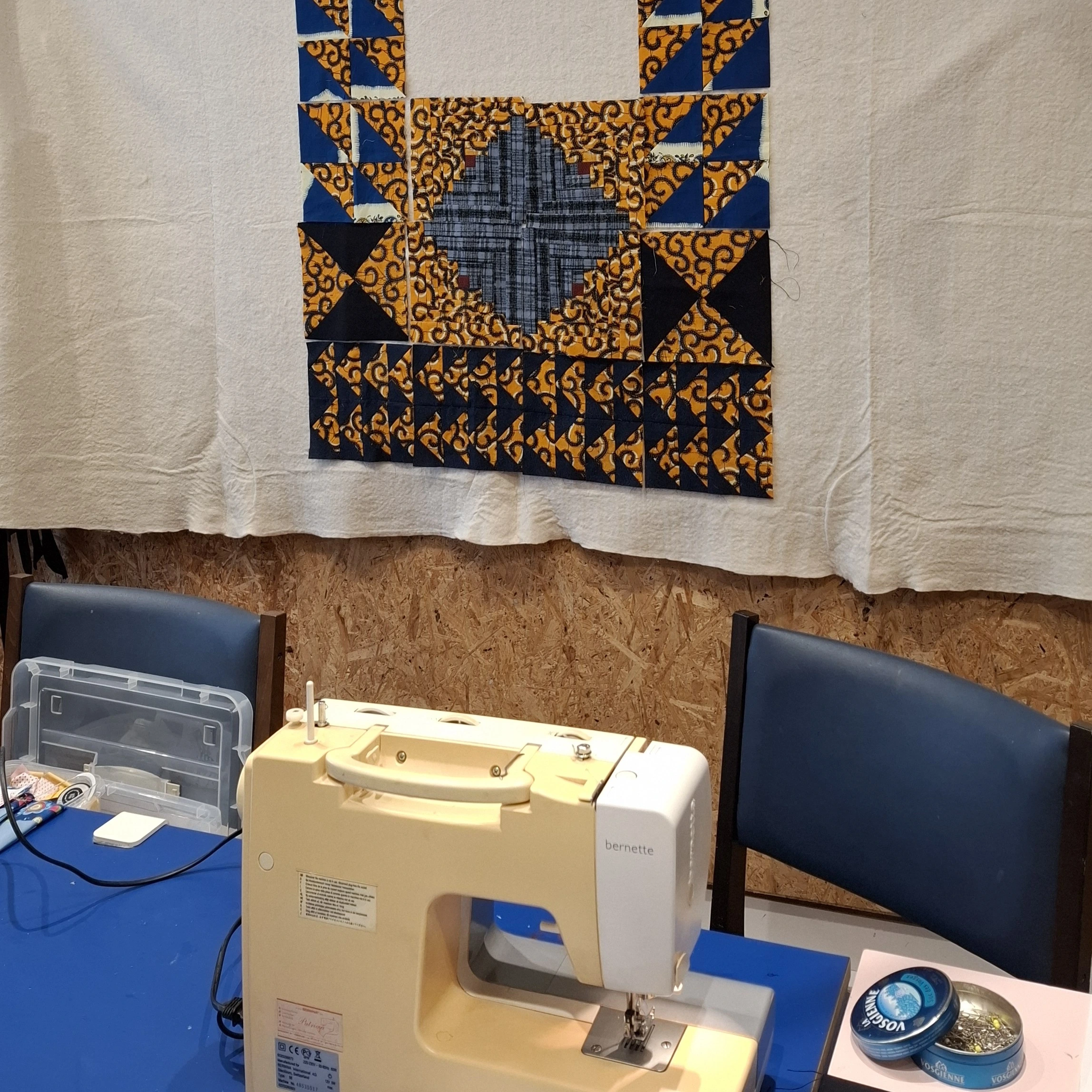 Lessenreeks start to patchwork bij REST - Foto