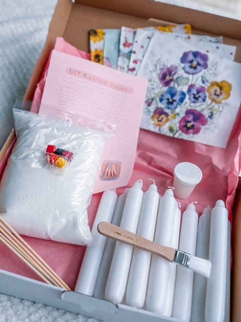 DIY BOX Kaarsen pimpen - Foto