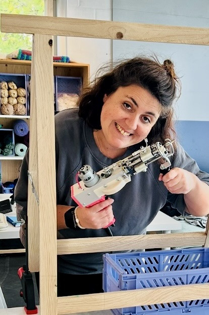 Workshop Tuften voor beginners - maak je eigen wandtapijt - Foto