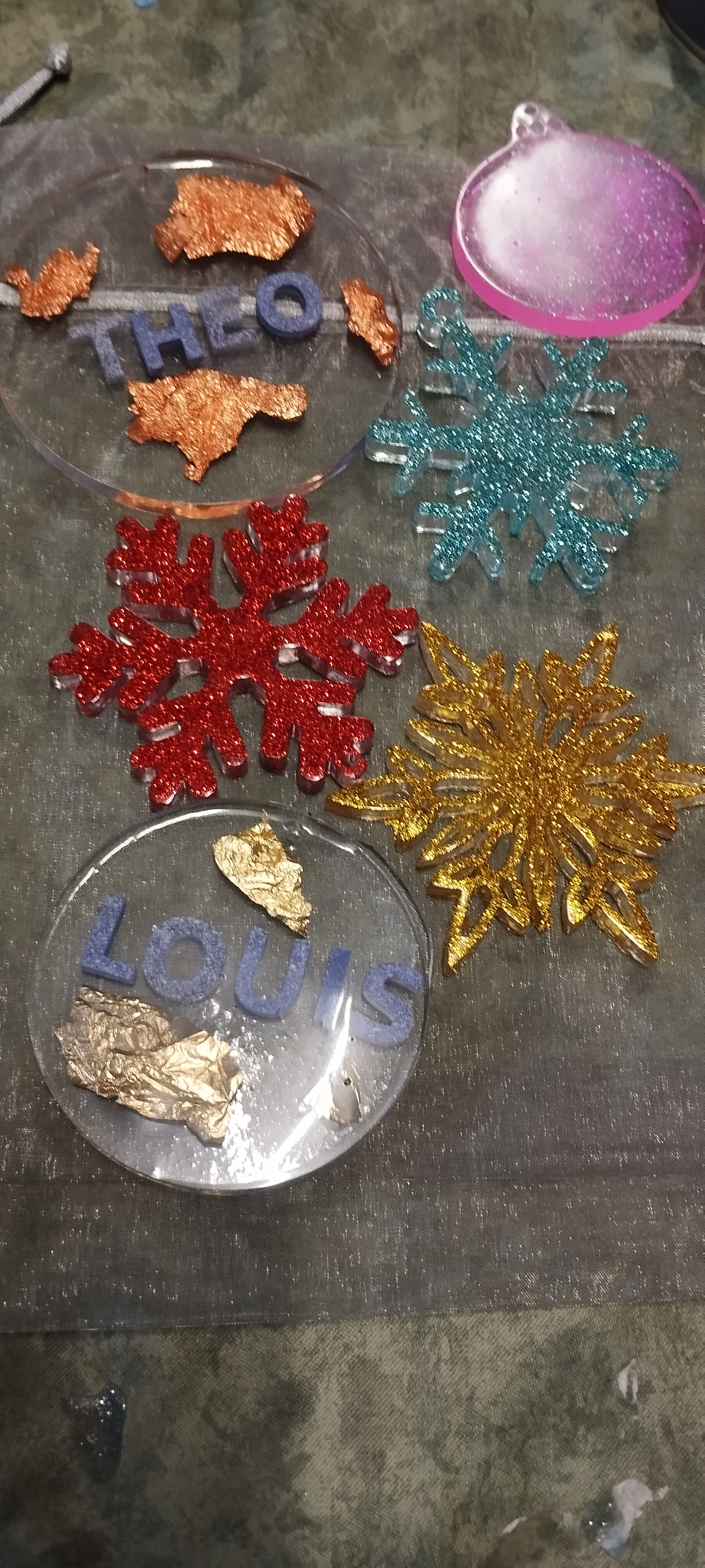 Workshop Epoxy Kerstdecoratie - Foto