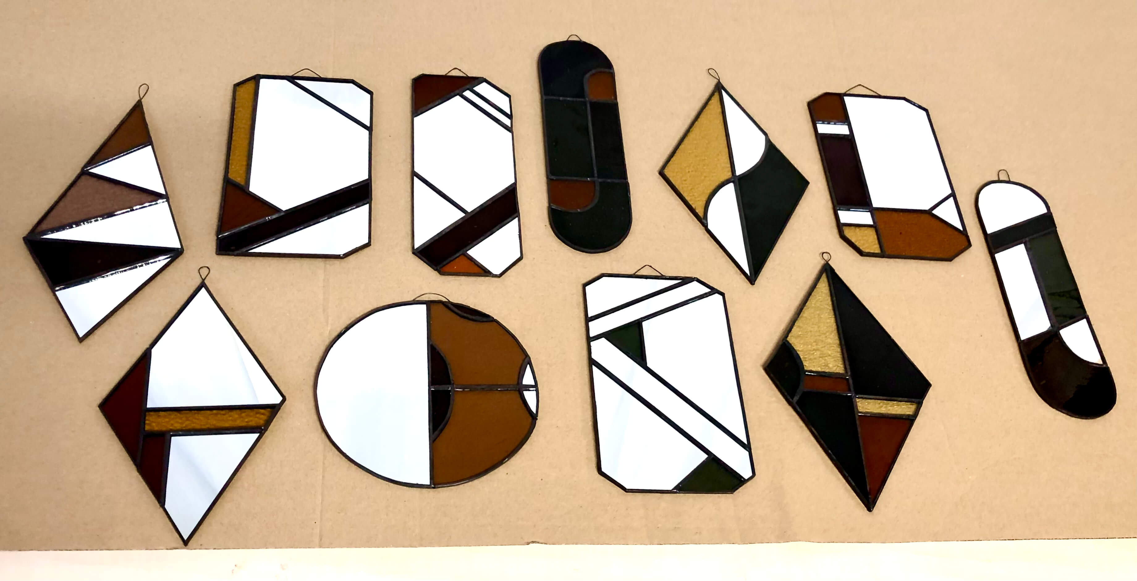 Glas-in-lood /koperfolietechniek - Foto