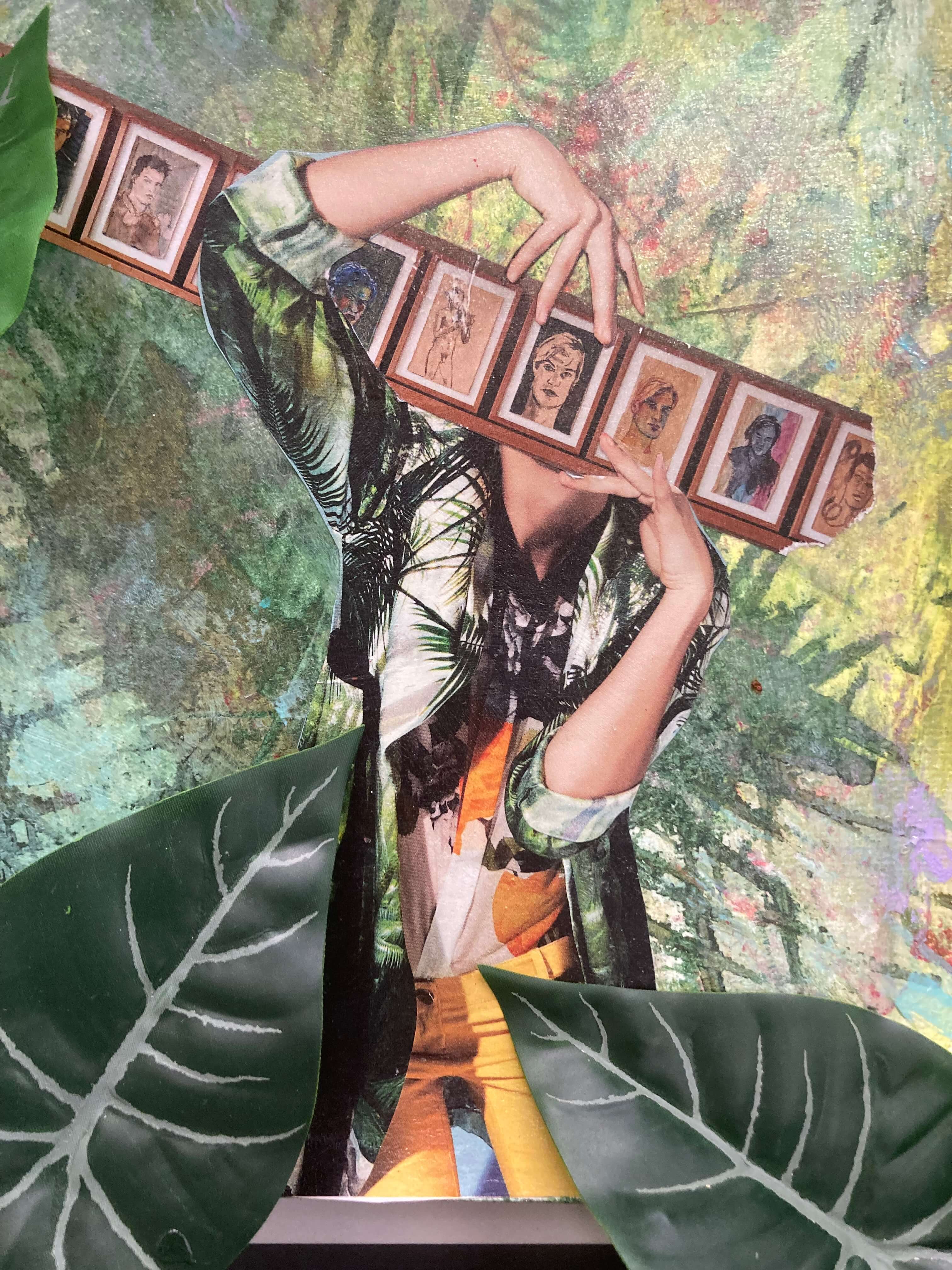 Collage & mixed media, experimenteren met technieken - 2-delige workshop - Foto