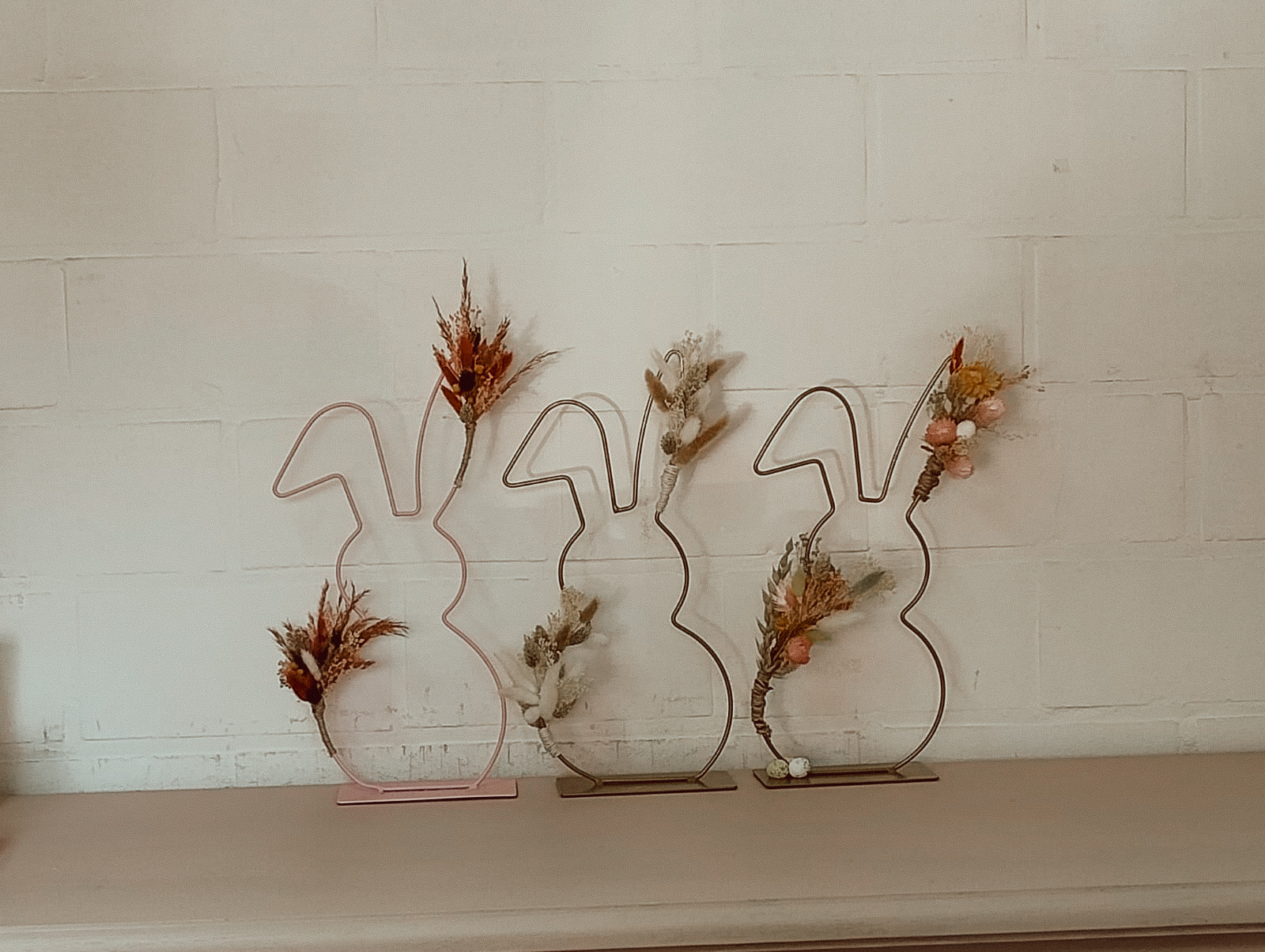 Workshopbox: Paasdecoratie met droogbloemen - Foto