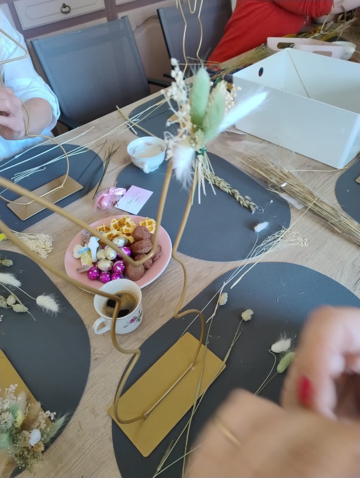 Workshopbox: Paasdecoratie met droogbloemen - Foto