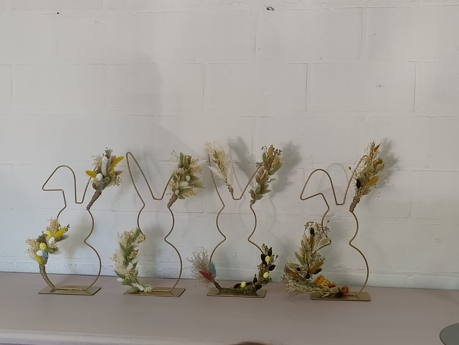 Workshopbox: Paasdecoratie met droogbloemen - Foto