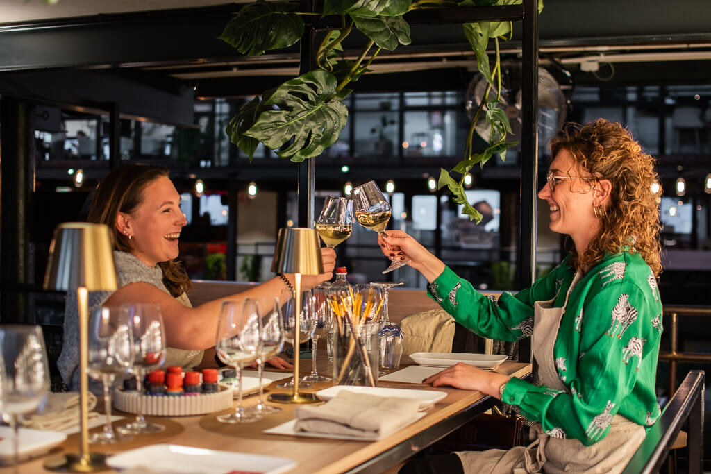 Glass Paint & Sip @ De Vleeshalle - Foto