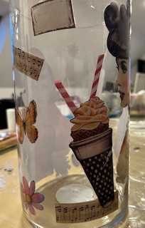 WORKSHOP -decoupage vaas - Foto