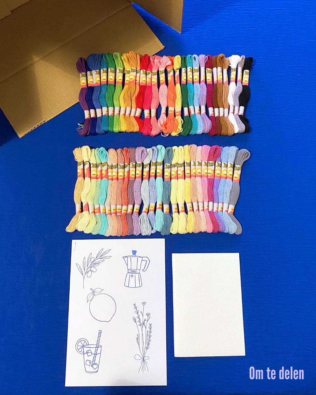 Groepspakket borduren DIY - Foto