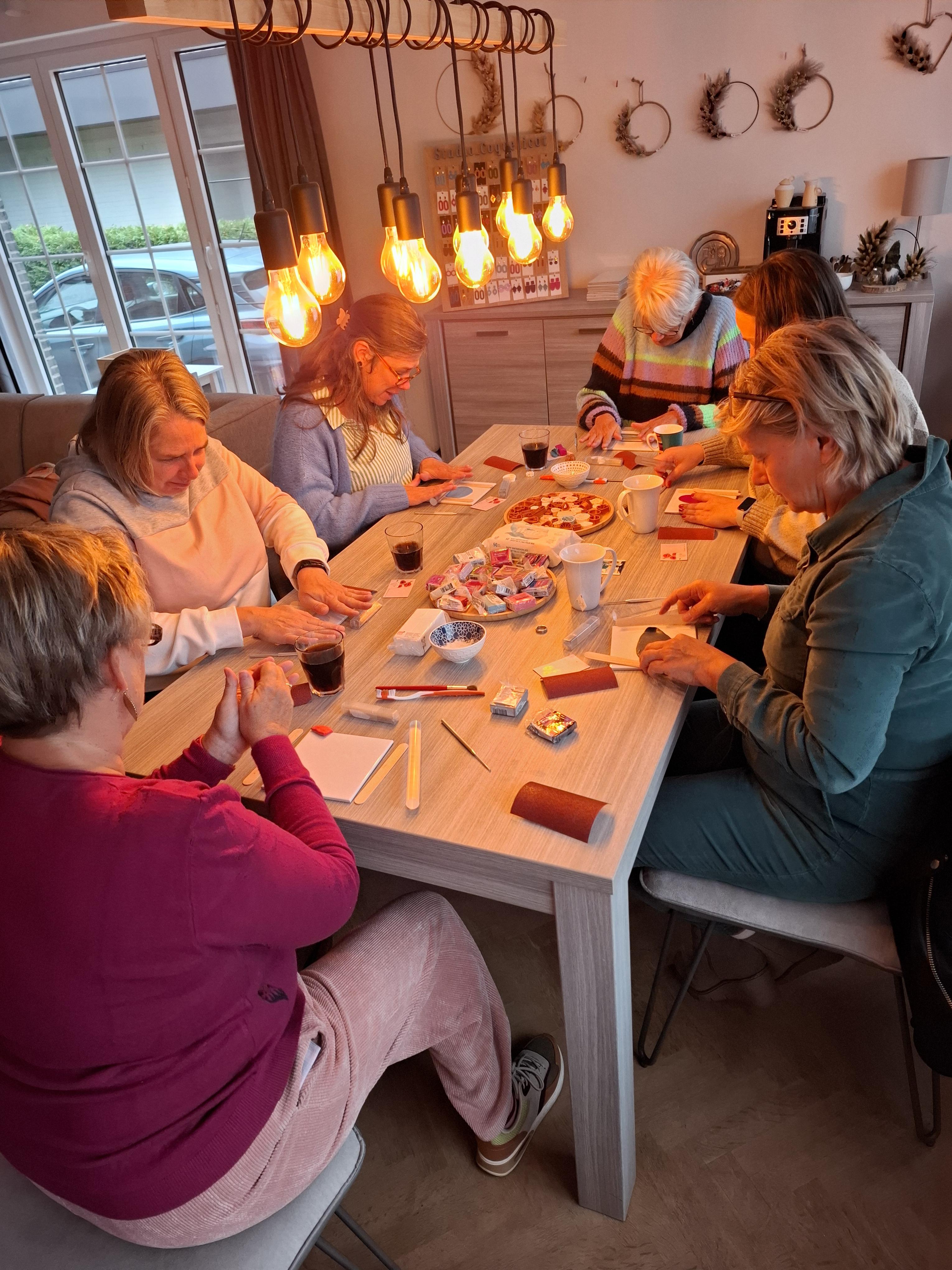 Oorbellen uit polymeerklei - Foto