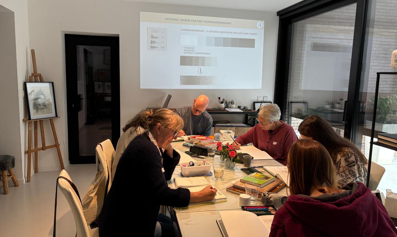 Cursus: LEREN TEKENEN - basis voor beginners - Foto