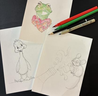 Too cute to draw, schattige dieren tekenen