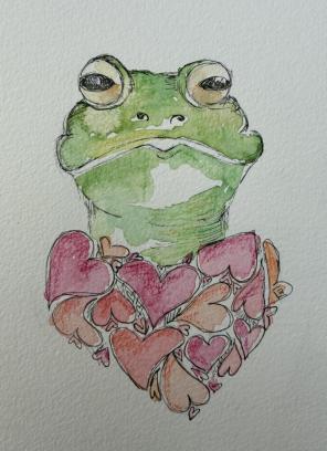 Dieren illustraties met brushpen en aquarelpotloden