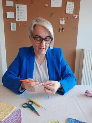 Haken voor beginners - Vierkante onderzetter