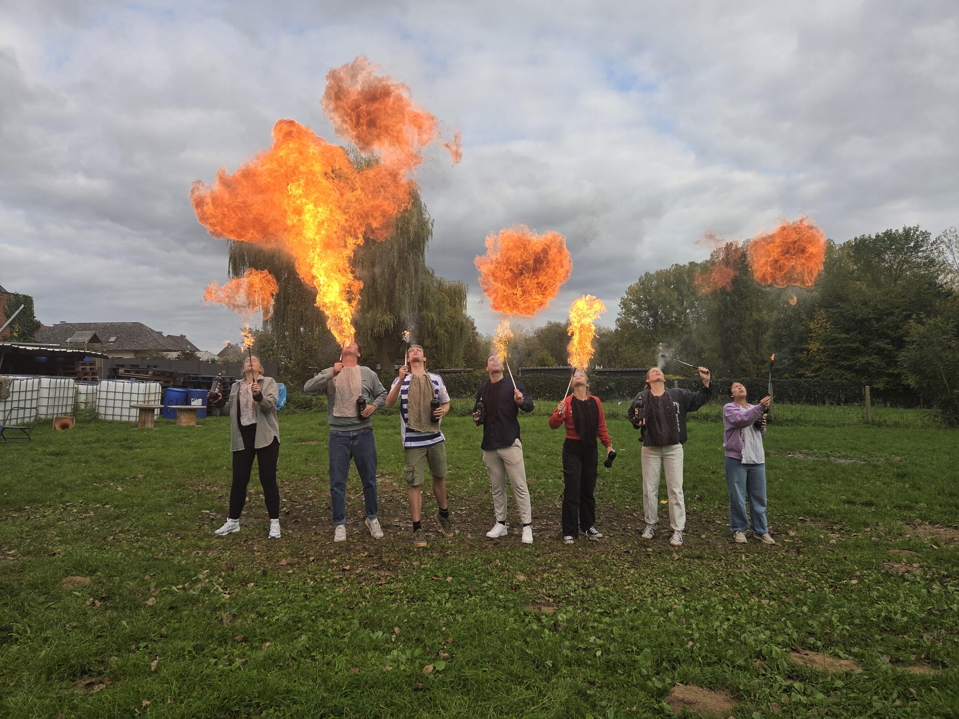 Workshop Vuurspuwen 🔥 - Foto